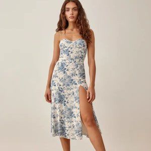 NWOT Reformation Juliette Dress in Pompadour
